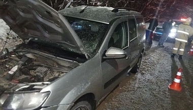 В Обнинске в аварию попали два автомобиля