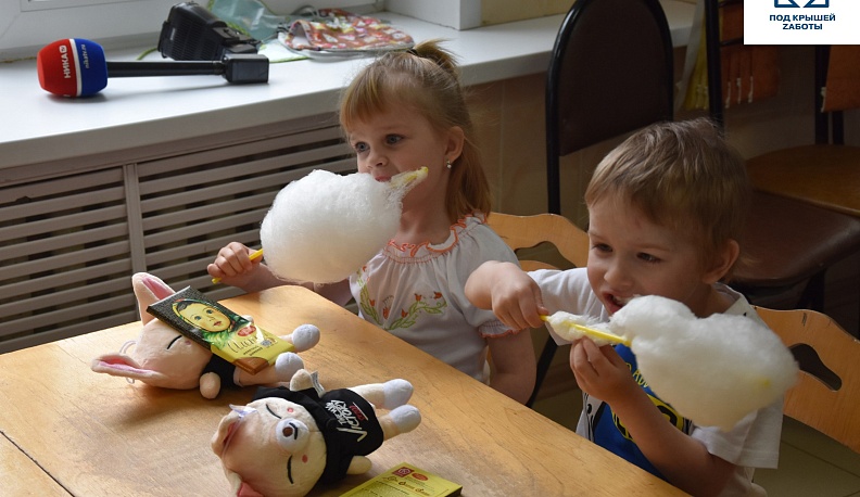 Калугаоблводоканал устроил праздник для детей из реабилитационного центра