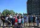 В Тарусе у стадиона «Победа» высадили Аллею чемпионов в честь Дня России В Тарусе у стадиона «Победа» высадили Аллею чемпионов в честь Дня России