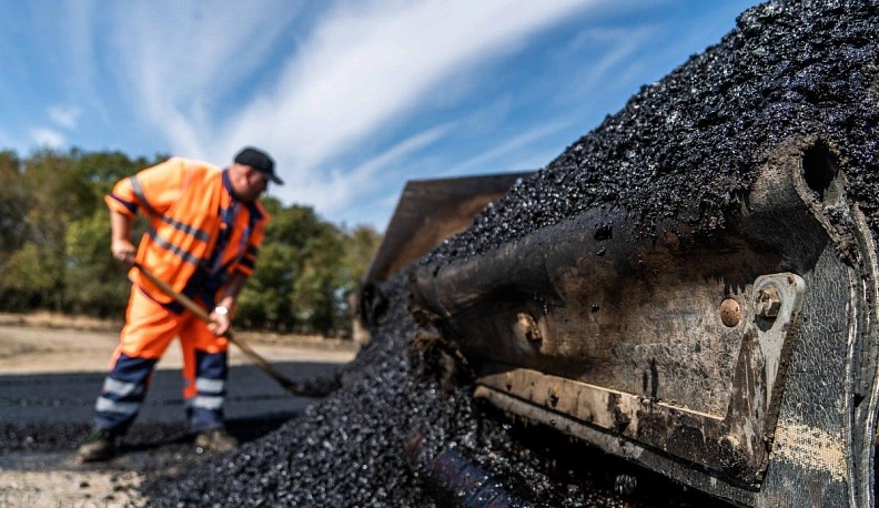 В Спас-Деменском районе закончился ремонт дороги к Спас-Деменску от Варшавского шоссе