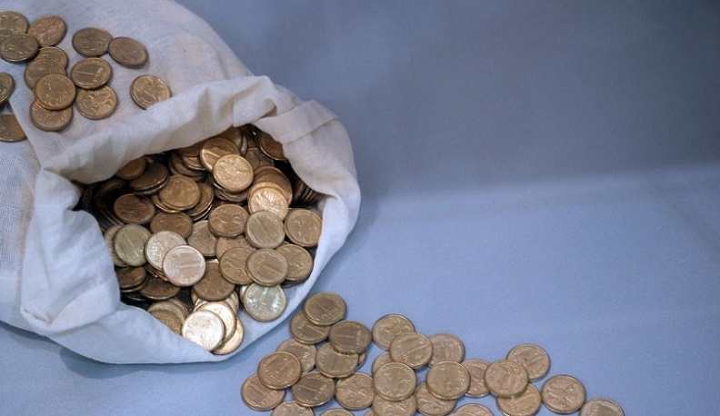 Калужане сдали в банки миллион рублей мелочью