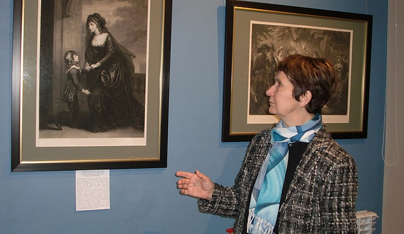 Калужский художественный музей выставил старинные гравюры «Шекспировской галереи» 