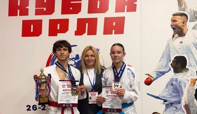 Калужские каратисты заняли призовые места на международном «Кубке Орла»