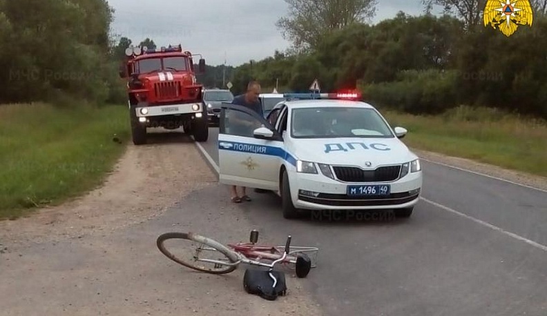 В Калужской области водитель «Газели» сбил велосипедиста