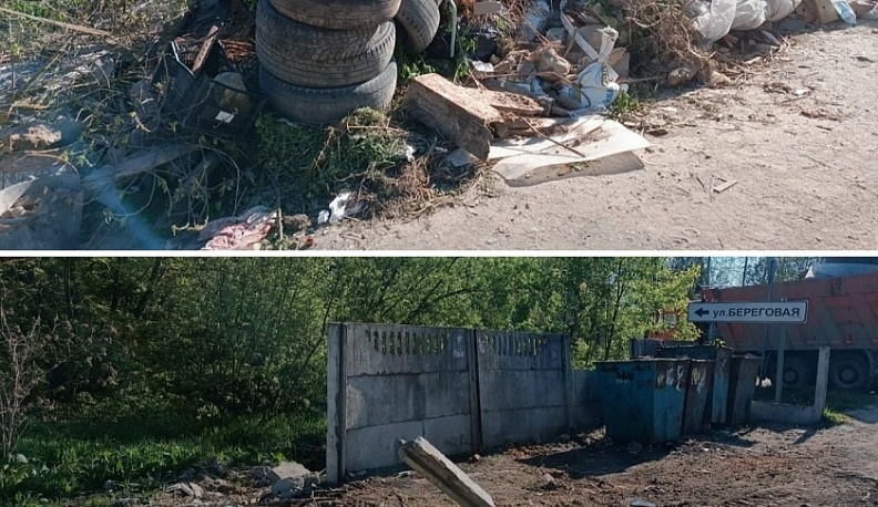 За апрель из Калуги вывезли около 12 тысяч кубометров мусора