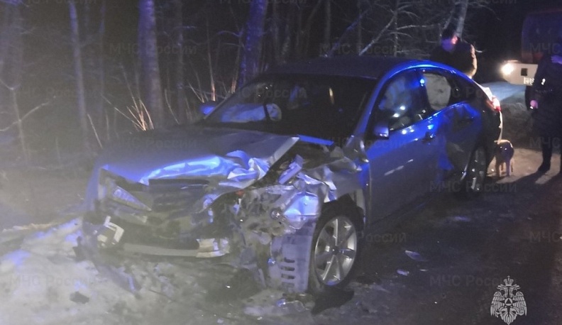 В Калуге пьяная женщина на «Фольксвагене» вылетела на встречку и спровоцировала ДТП