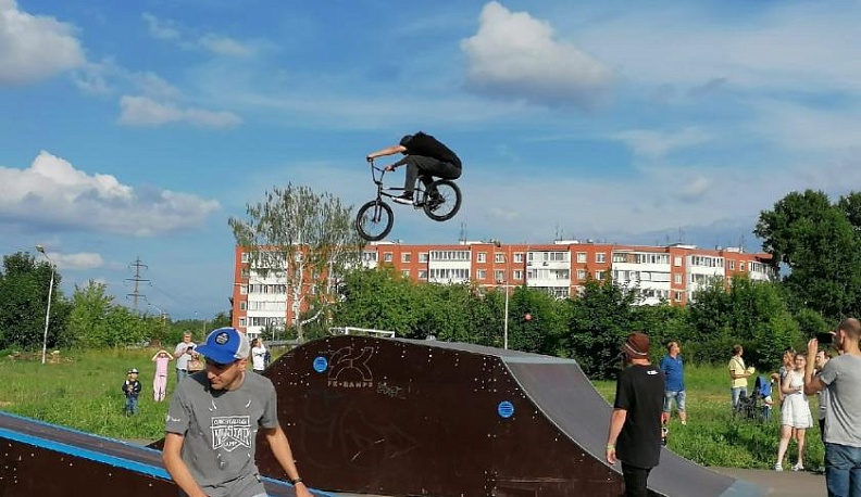 В Воротынске провели мастер-класс по экстремальным видам спорта