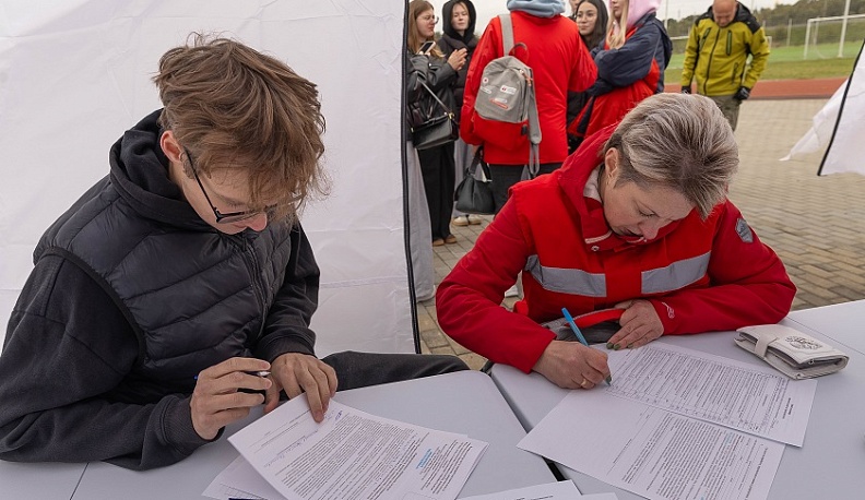 В Калуге прошла эстафета для привлечения доноров костного мозга