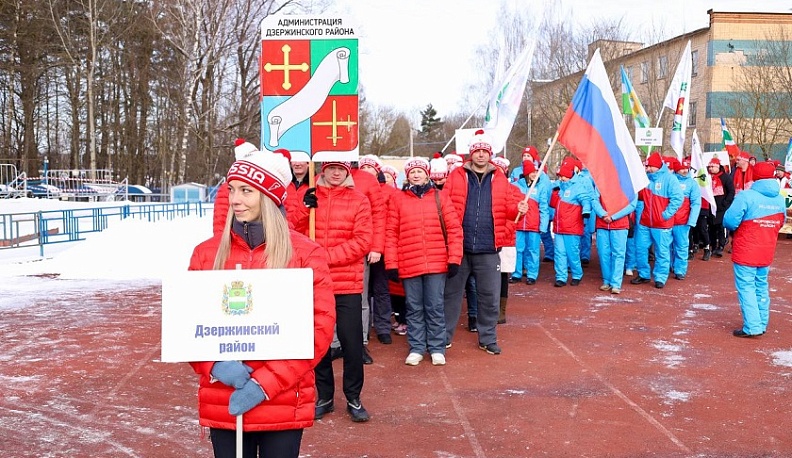 25 команд приняли участие в Зимних сельских спортивных играх в Калуге