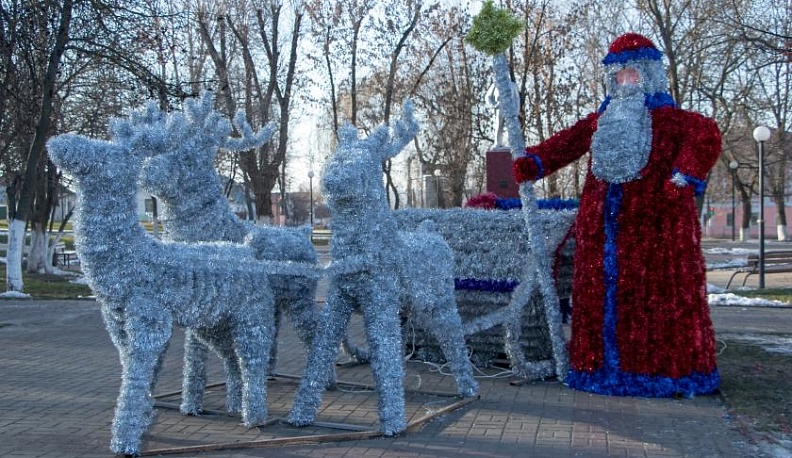 Сухиничи победили в конкурсе на новогоднее  оформление  города
