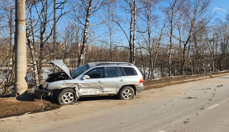 В Калужской области с начала года произошло 9 ДТП из-за выезда на встречную полосу