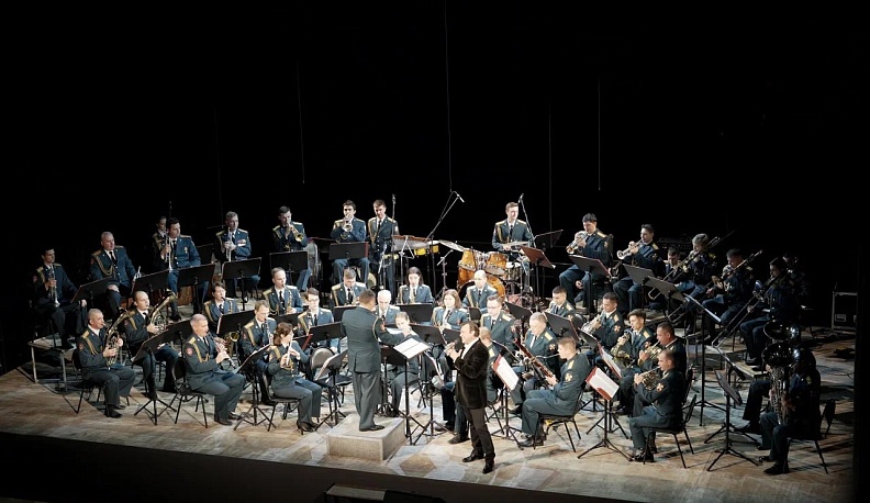 В Калуге прошел концерт Образцово-показательного оркестра войск национальной гвардии РФ