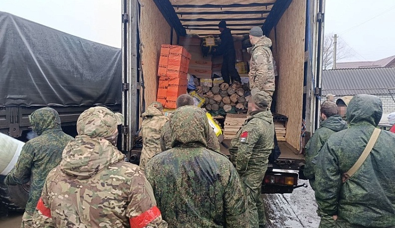 Калужане отправили очередной гуманитарный груз в зону СВО