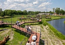 В Жиздре после масштабного строительства открылась набережная одноименной реки В Жиздре после масштабного строительства открылась набережная одноименной реки