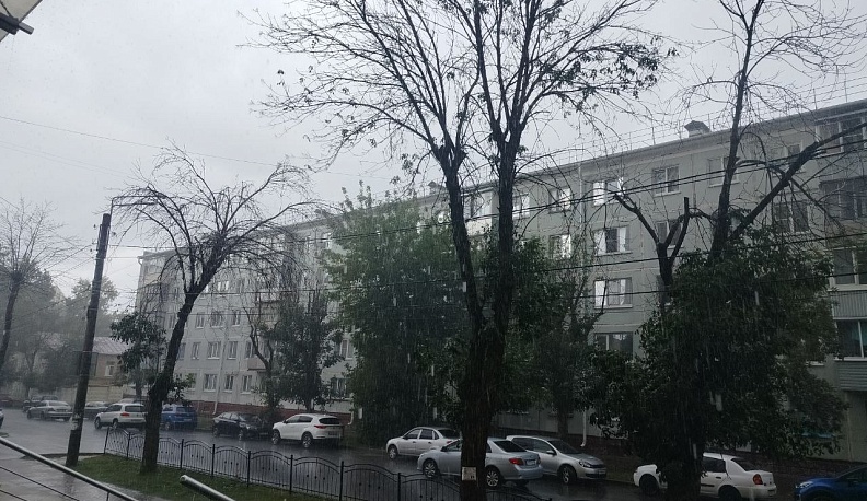 В Калугу пришли осенние дожди