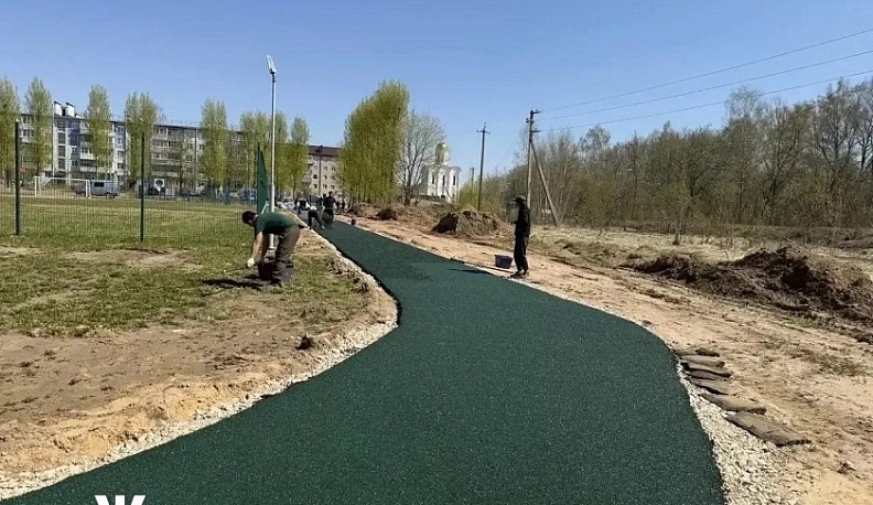 В двух округах Калужской области завершается благоустройство общественных пространств