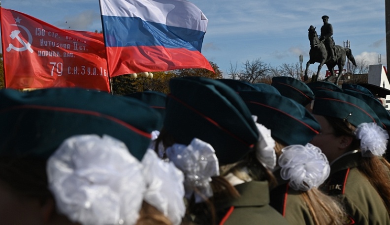 В Калуге проводили в последний путь воина-красноармейца из Татарстана