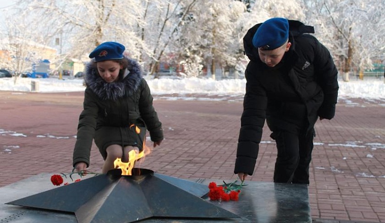 В Медынском Доме творчества действует юнармейский отряд «Салют»