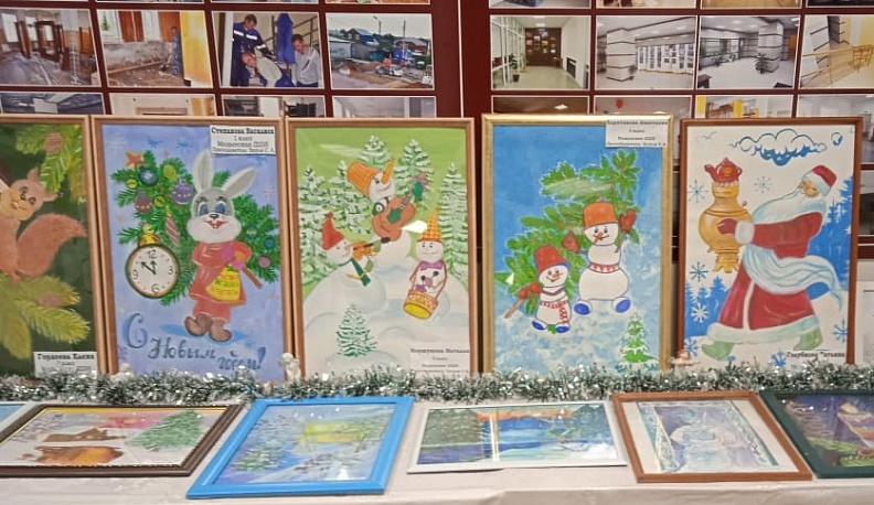 В Медыни открылась выставка детского рисунка