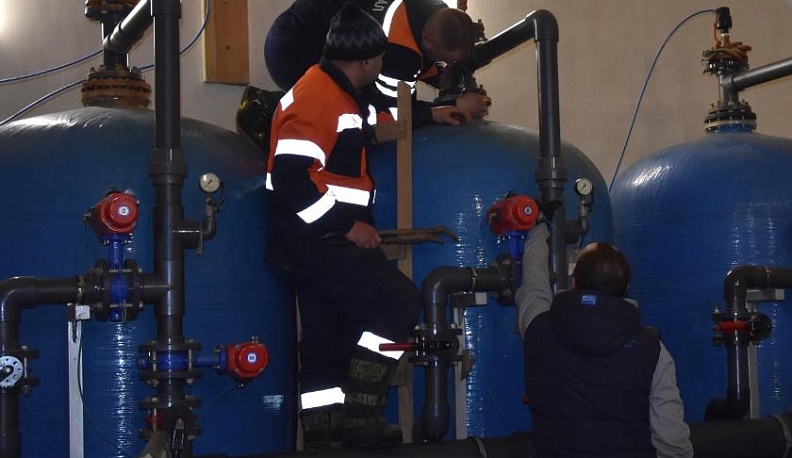 В калужском поселке проводятся допработы по дезинфекции всех узлов