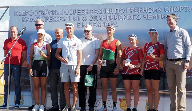 Соревнования по гребле в Калуге собрали спортсменов со всей России