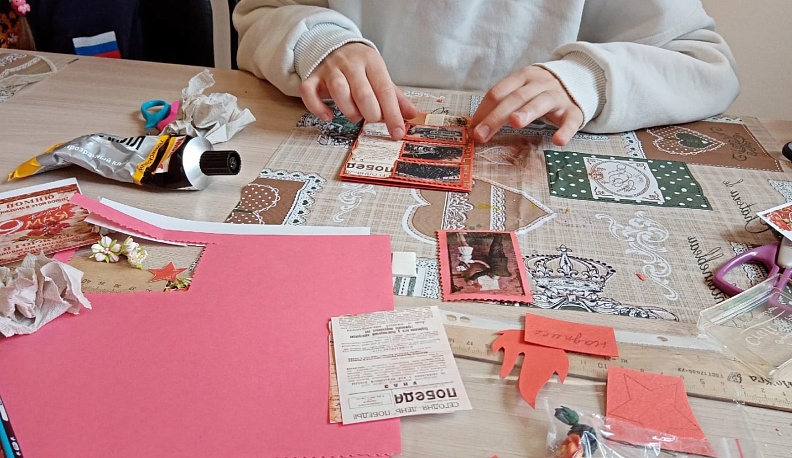 Ферзиковчане приняли участие в мастер-классе, посвященном Дню Победы