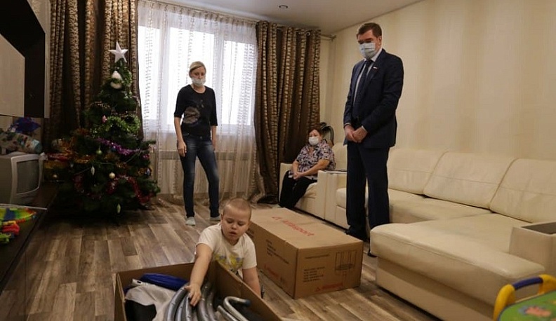 Александр Савин помог сбыться мечте мальчика из Калуги