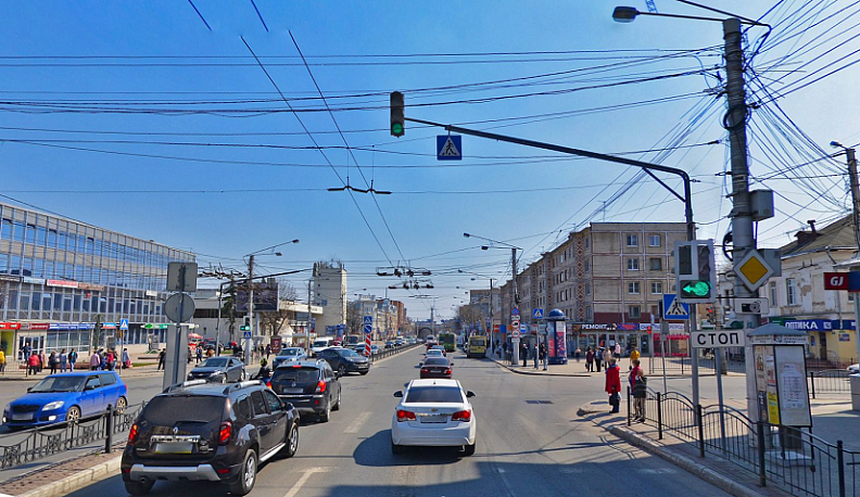 В Калуге модернизируют стационарную камеру на перекрестке улицы Кирова и Московской