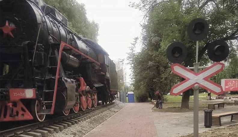 В сквере ВКЛСМ в Калуге появится железнодорожная выставка