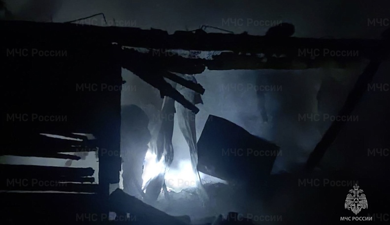 В Калужской области произошел пожар дачного дома