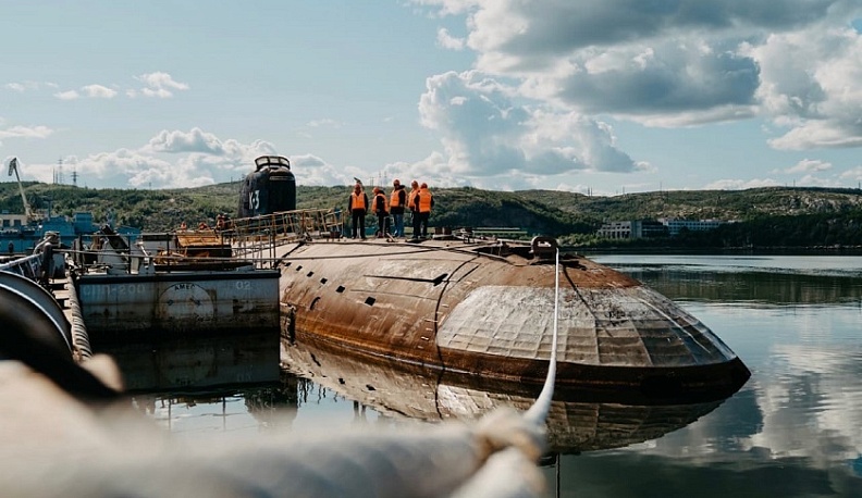Атомная подводная лодка К-3 «Ленинский комсомол» начала поход в военно-морской музей