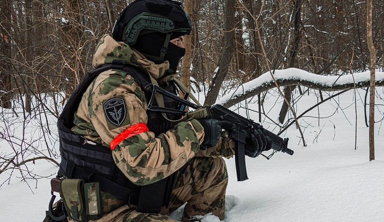 В Калужской области бойцы ФСБ провели учения по защите от диверсантов