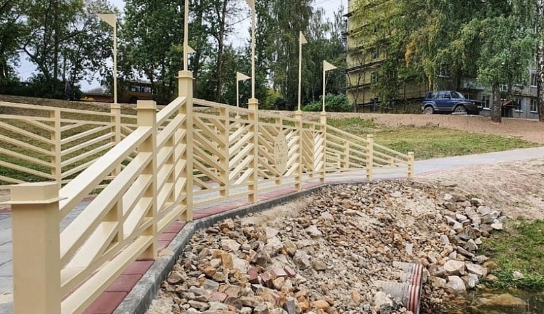 В Калуге благоустроили пруд и его окрестности