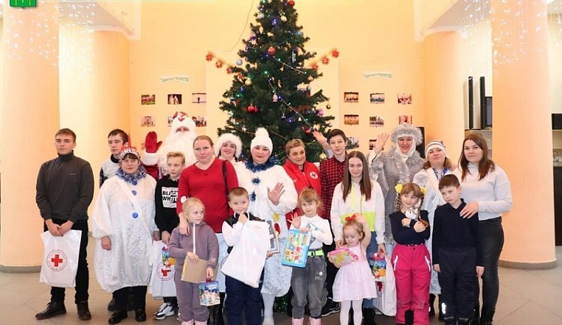 В Мещовске устроили праздник для детей мобилизованных земляков