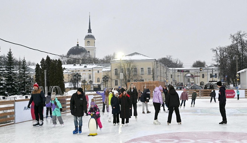 Подростки из Калужской области отметят День зимних видов спорта на катке