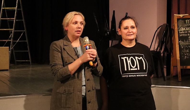 В Калуге юные москвичи показали спектакль про беспризорников 