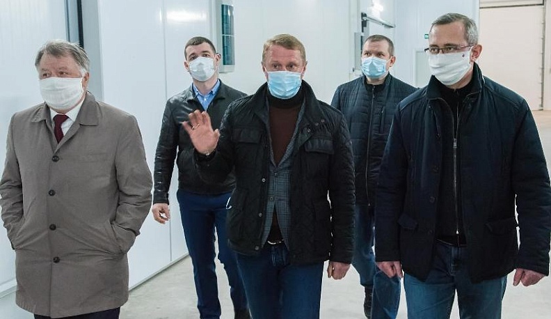 Глава региона Владислав Шапша посетил Юхновский район