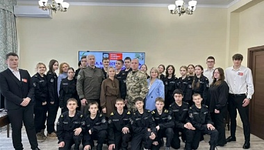 В калужской библиотеке имени Белинского прошло мероприятие ко Дню защитника Отечества