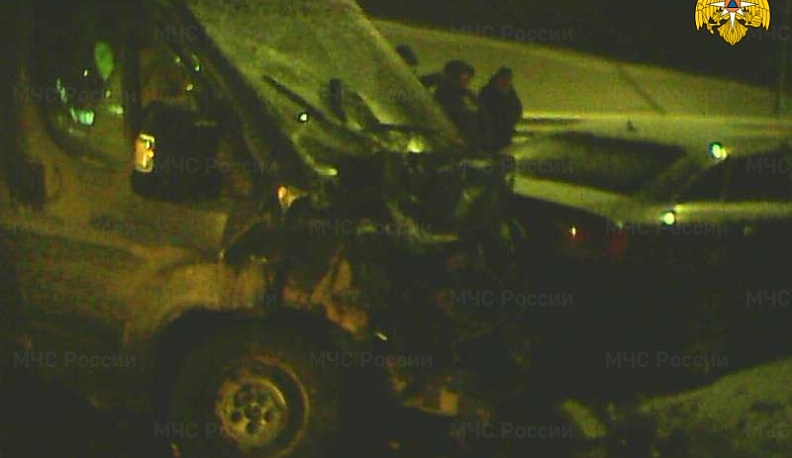 Ночью в Малоярославецком районе произошла массовая авария