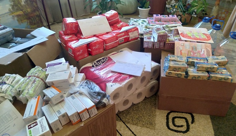 Жители Жиздры отправили помощь калужским бойцам на СВО