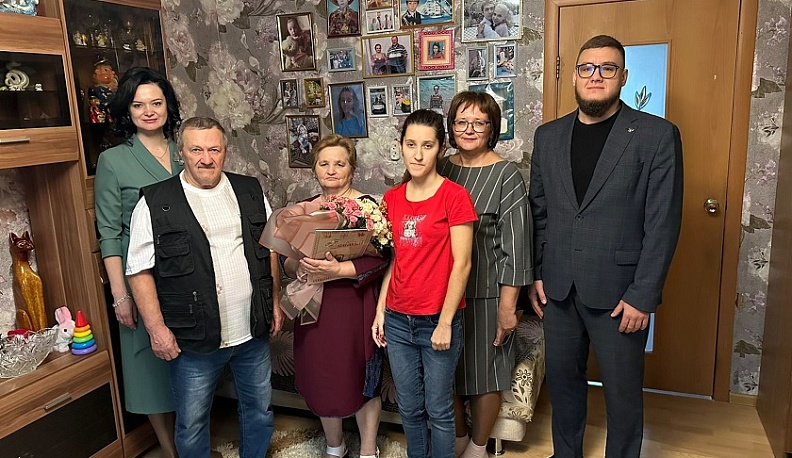 Семья из Ферзиковского района отметила «золотой» юбилей совместной жизни