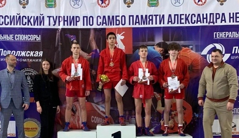 Ряд наград на Всероссийском турнире по самбо завоевали калужане