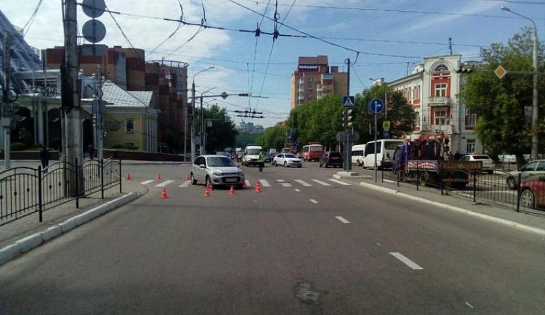 Легковушка сбила пенсионерку на пешеходном переходе