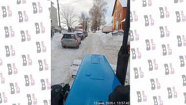 В Боровске по просьбе жителей расчистили улицу от снега