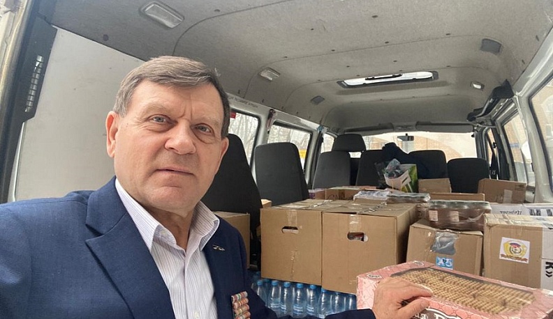 Калужане передали гуманитарную помощь для бойцов, проходящих лечение и реабилитацию в военном госпитале