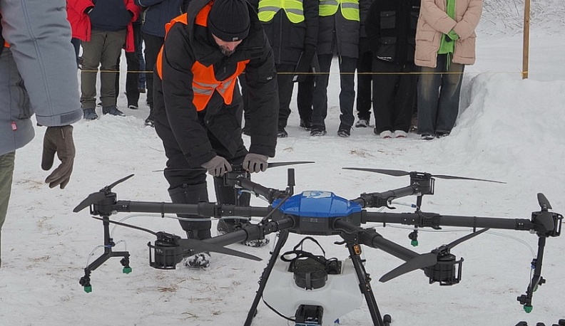 В Калужской области проходят всероссийские соревнования операторов агродронов 
