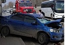 В Калуге при ДТП с грузовиком пострадал человек