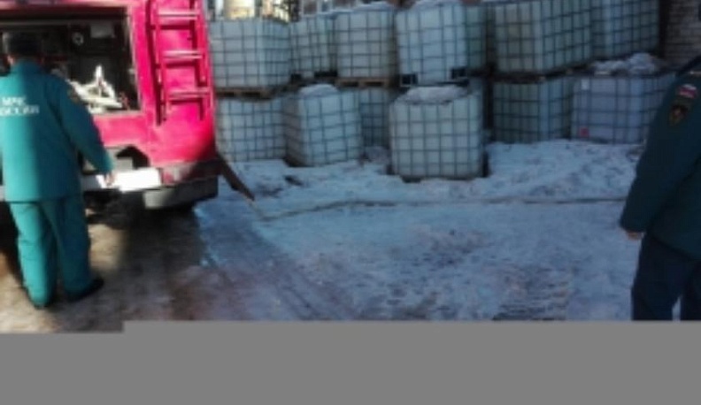 В Балабанове на фабрике пиломатериалов вспыхнул пожар