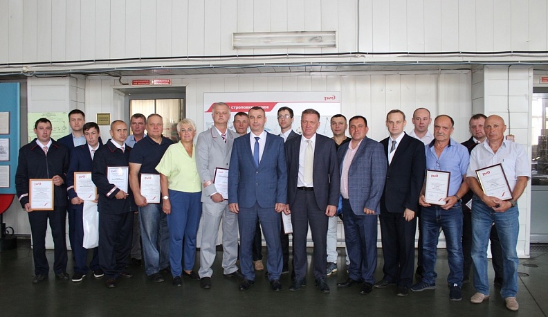 Железнодорожники ПЧМ Фаянсовая заняли второе место в соревновании трудовых коллективов ОАО «РЖД»