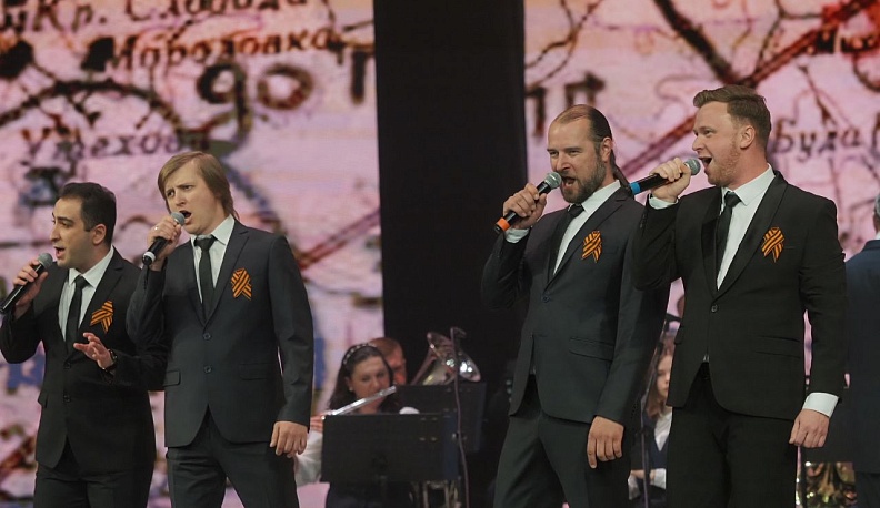 В преддверии Дня Победы в Калуге состоялся праздничный концерт